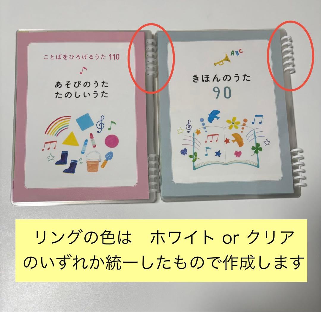 くもんのうた200 ラミネート済　※カメレオンリーダーなし、音源データなし