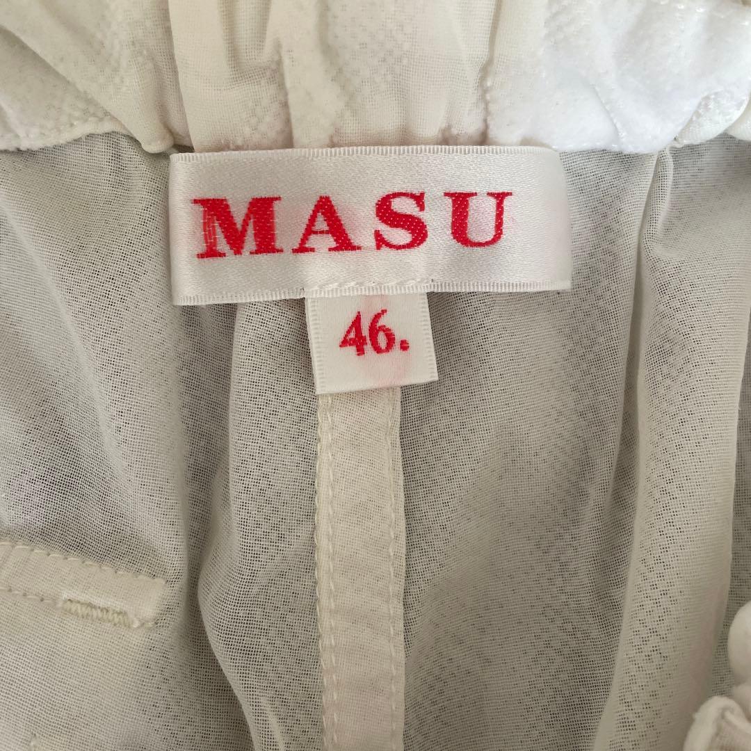 パンツ MASU SEE THROUGH OVER PANTS 46
