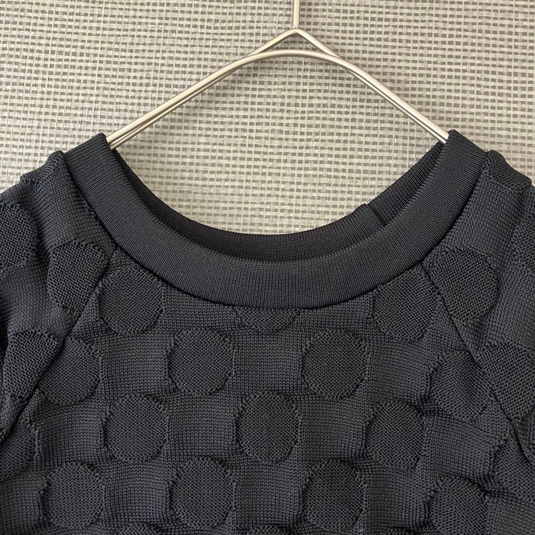 美品 トリココムデギャルソン 立体 ぽこぽこ カットソー AD2015