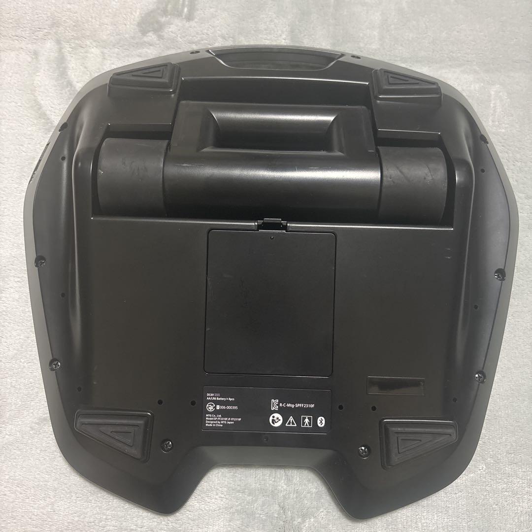 美品MTG SP-FF2310F シックスパッド フットフィット 本体のみ　黒