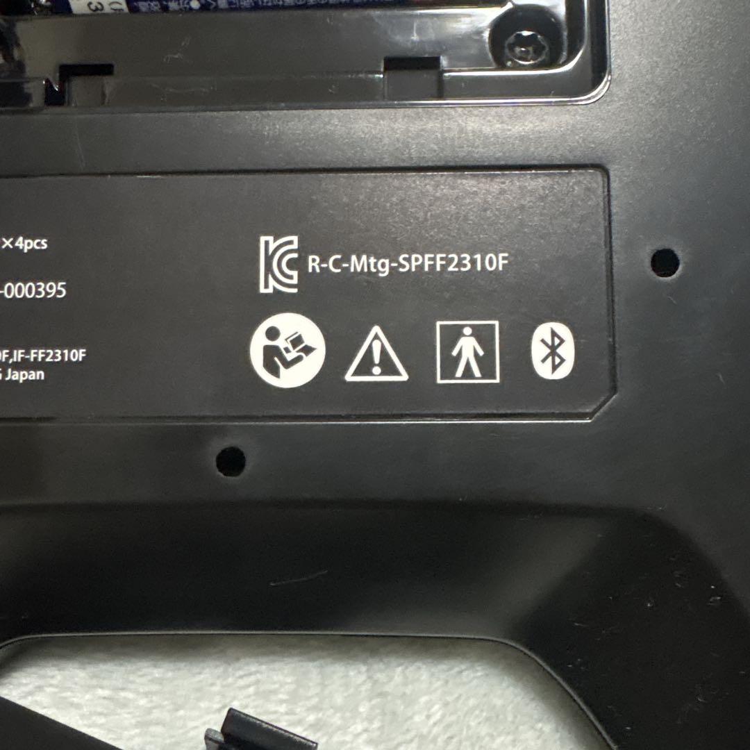 美品MTG SP-FF2310F シックスパッド フットフィット 本体のみ　黒