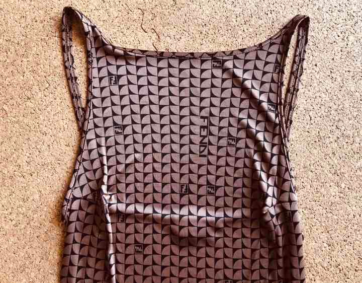 ちょぱ様ご依頼品　FENDI フェンディ ロングワンピース　スリップドレス