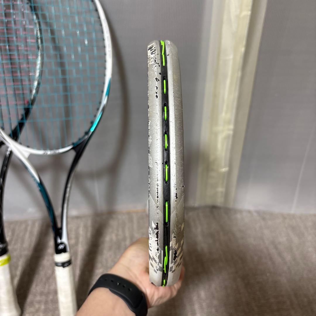 軟式テニスラケット 3本セット