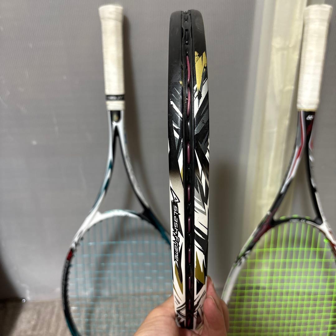 軟式テニスラケット 3本セット