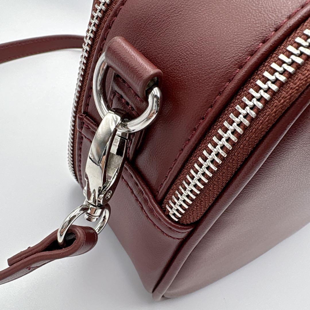 美品✨AWW サボテンレザー 2WAYミニボストンバッグ 即完モデルRED