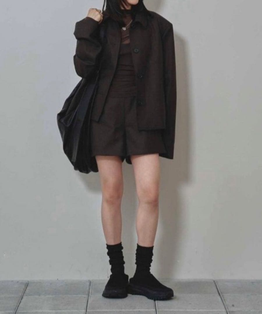 パンツ todayful Wool Twill Shortpants