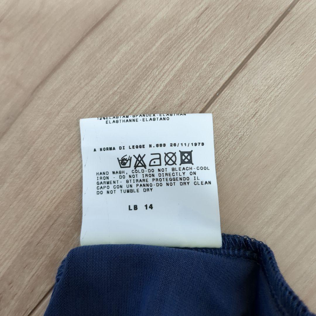 VERSACE JEANS COUTURE ネイビー Tシャツ XS