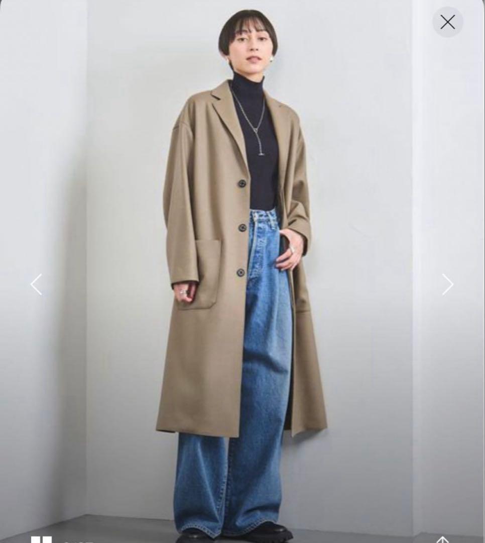 限定セール ハイクHYKEウールショップコートWOOL SHOP COAT