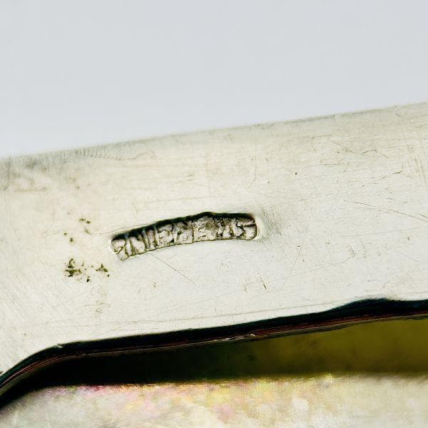 M1169 Mexico PLAFINA アステカ 鳥 マネークリップ