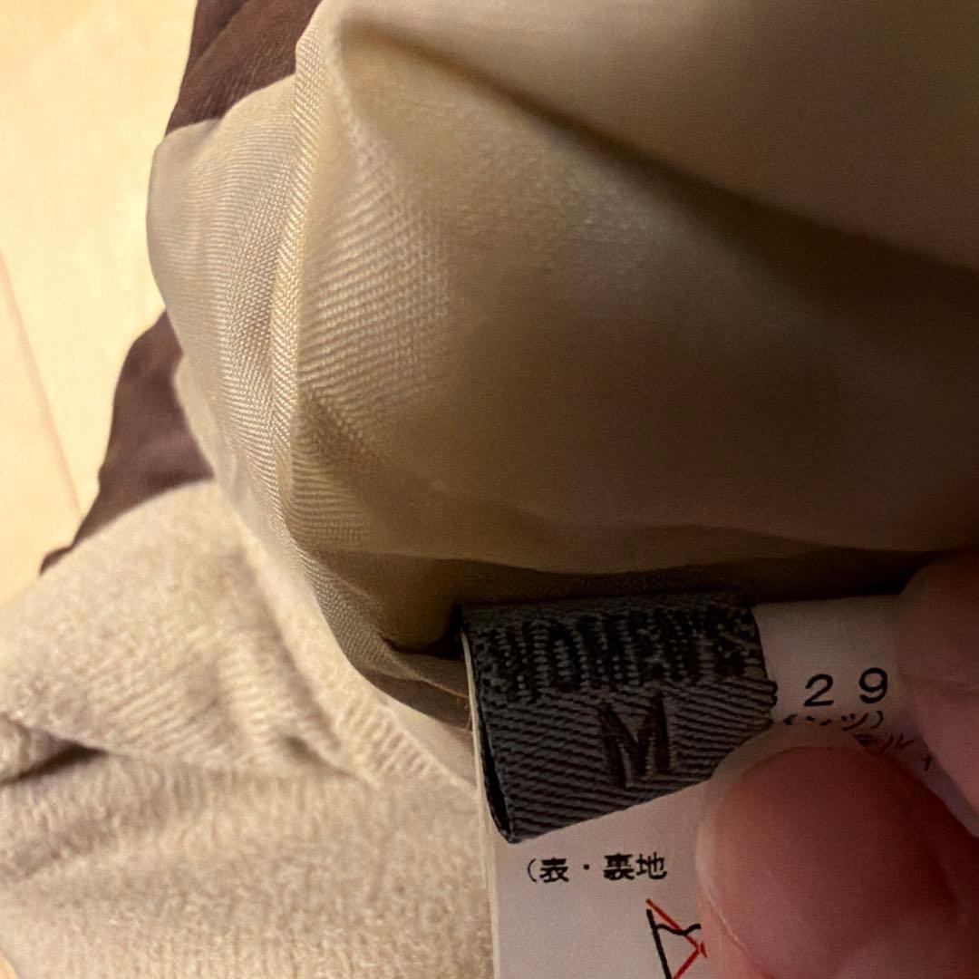 ムートンファー付き　スキーウェア　上下セット　ellesse　ゴールドウィン