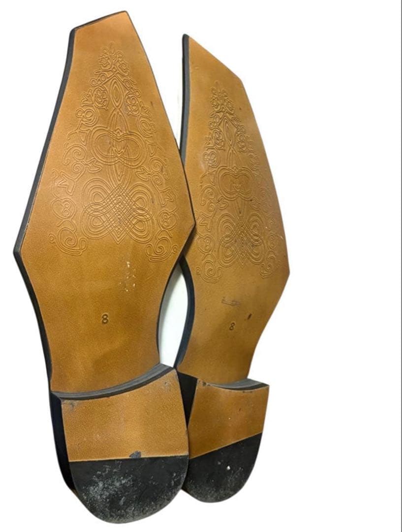 squareto white boots デカ靴 y2k archive