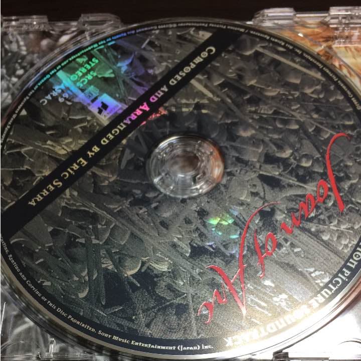 廃盤　「ジャンヌ・ダルク」オリジナル・サウンドトラックCD 国内盤　帯付き