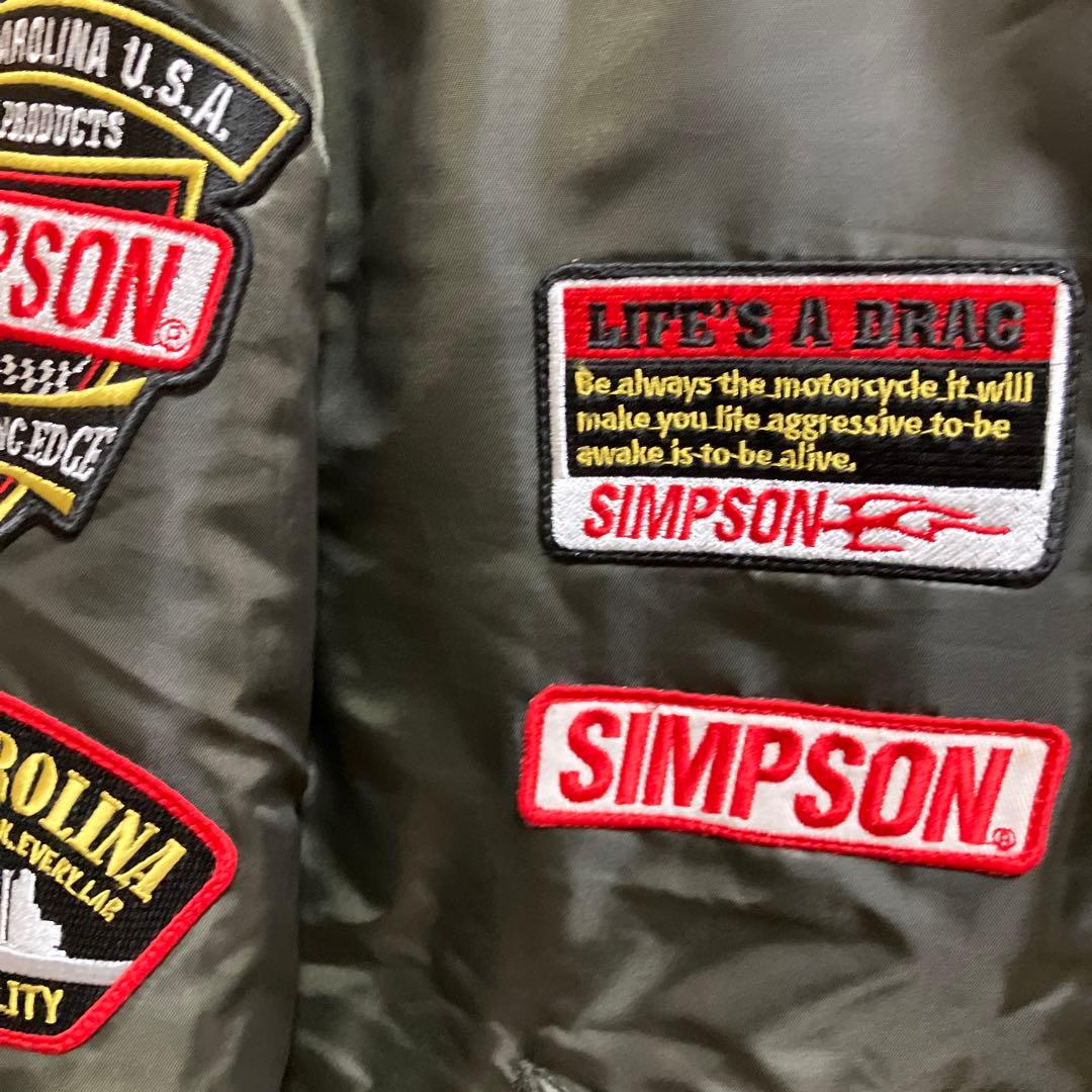 SIMPSON シンプソン　ナイロンジャケット　MA1