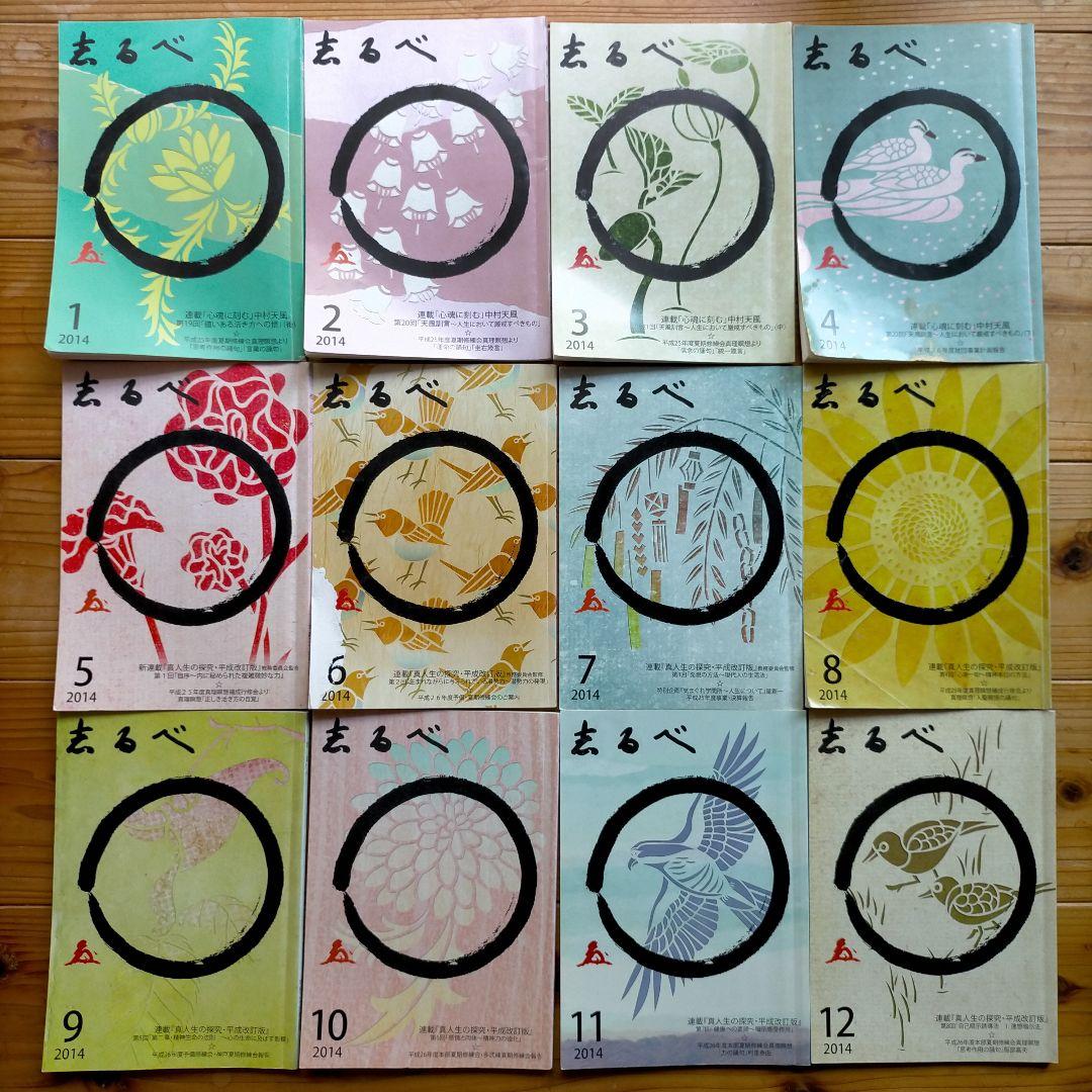 中村天風　天風会 志るべ 2006年7月から2022年12月（一部を除く）