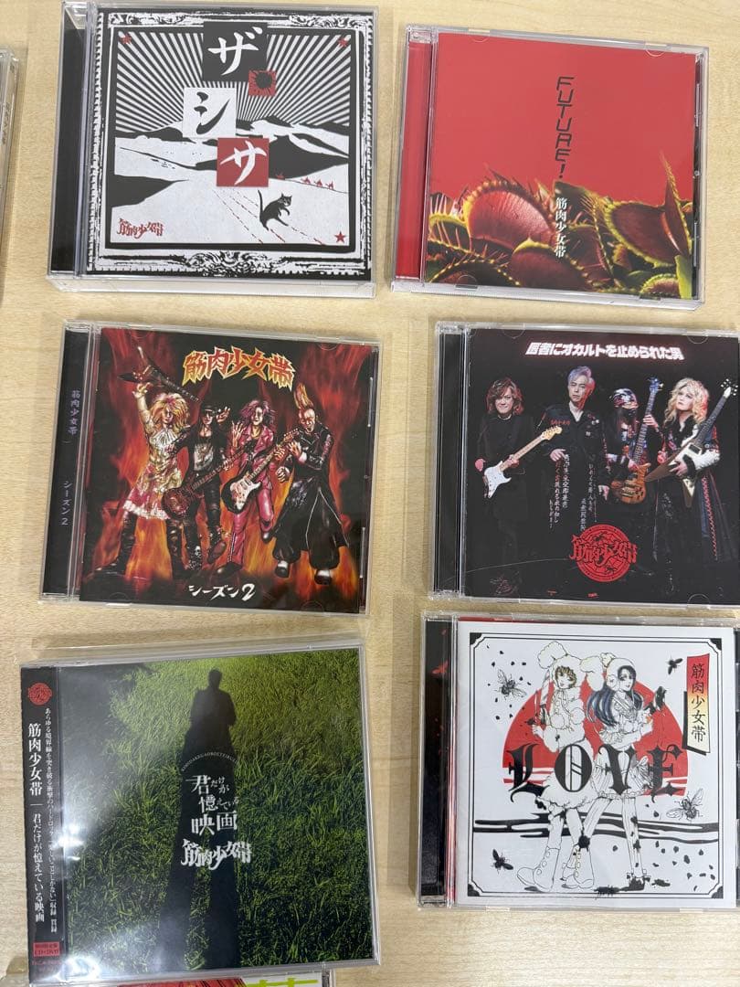 筋肉少女帯　CD