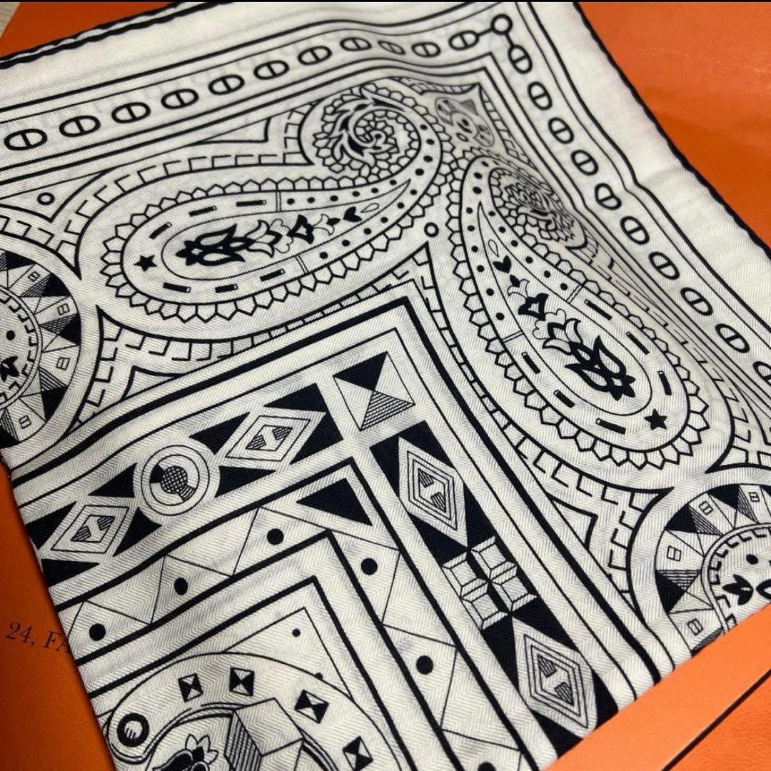 エルメス　カレジェアン　カシミアシルク　カシシル　140 シュヴァル