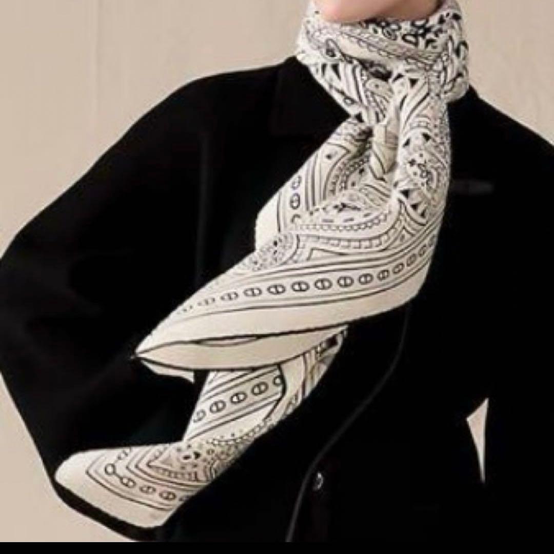 エルメス　カレジェアン　カシミアシルク　カシシル　140 シュヴァル