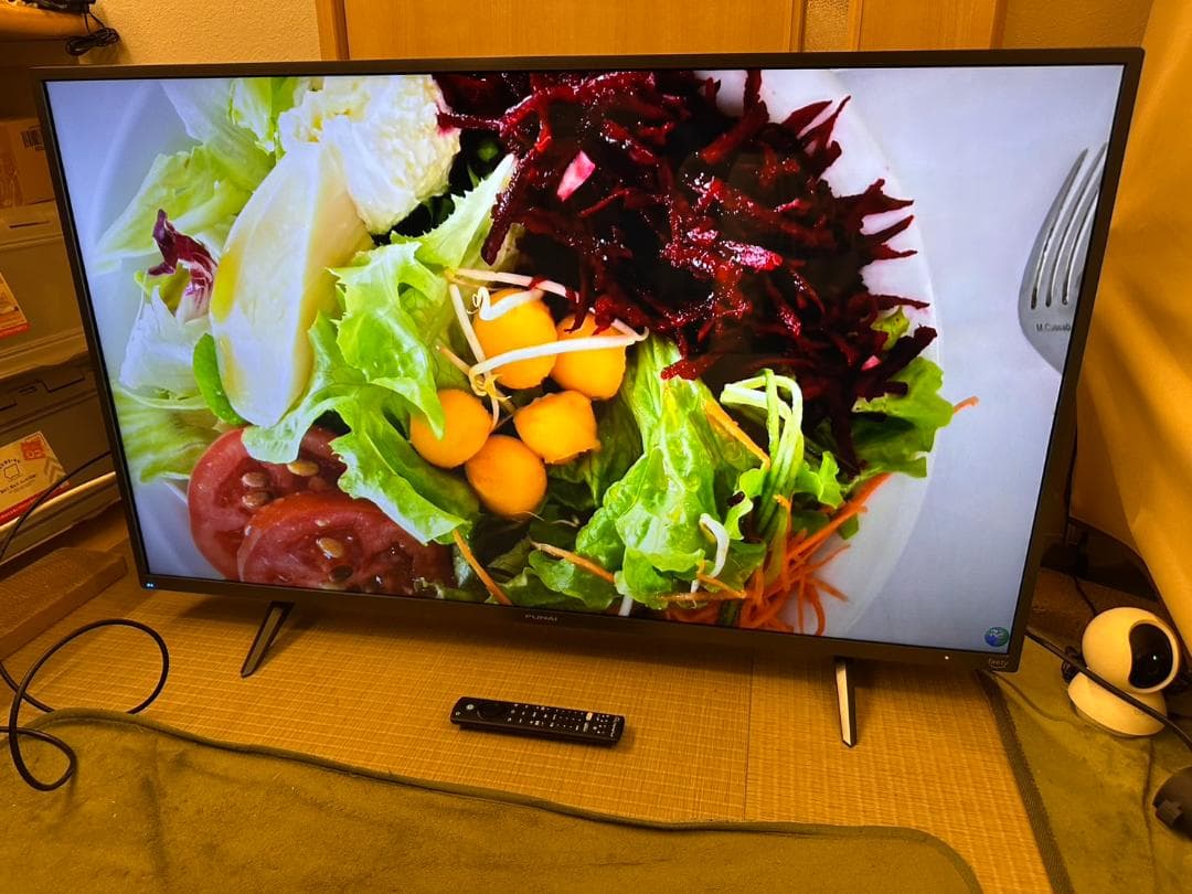 funai　4K対応 43型 スマートテレビ FL-43UF340 23年綺麗！