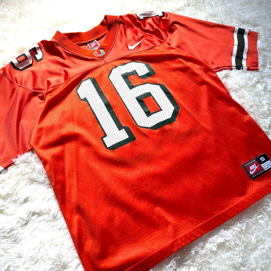 アメリカ製 ナイキ 90's vintage マイアミハリケーンズフットボール