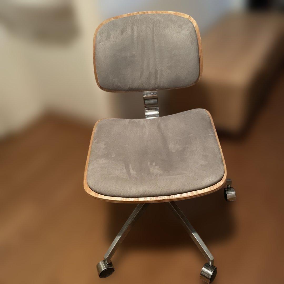 KANADEMONO デスクチェア ワークチェア　しろく魔様