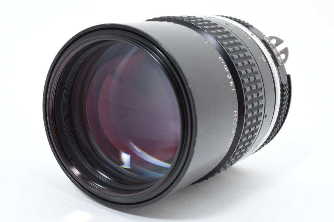 美品 ニコン Ai NIKKOR 135mm f2.8 MF レンズ　M907
