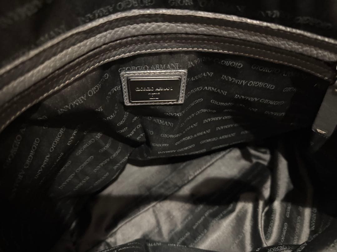 GiorgioArmani ジョルジオアルマーニ レザー トートバッグ