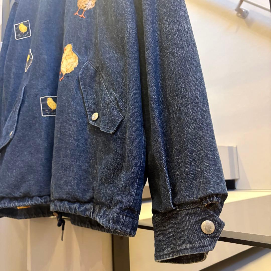 Karl Helmut デニムパーカー　ヒヨコ　ワッペン　刺繍　ピンクハウス