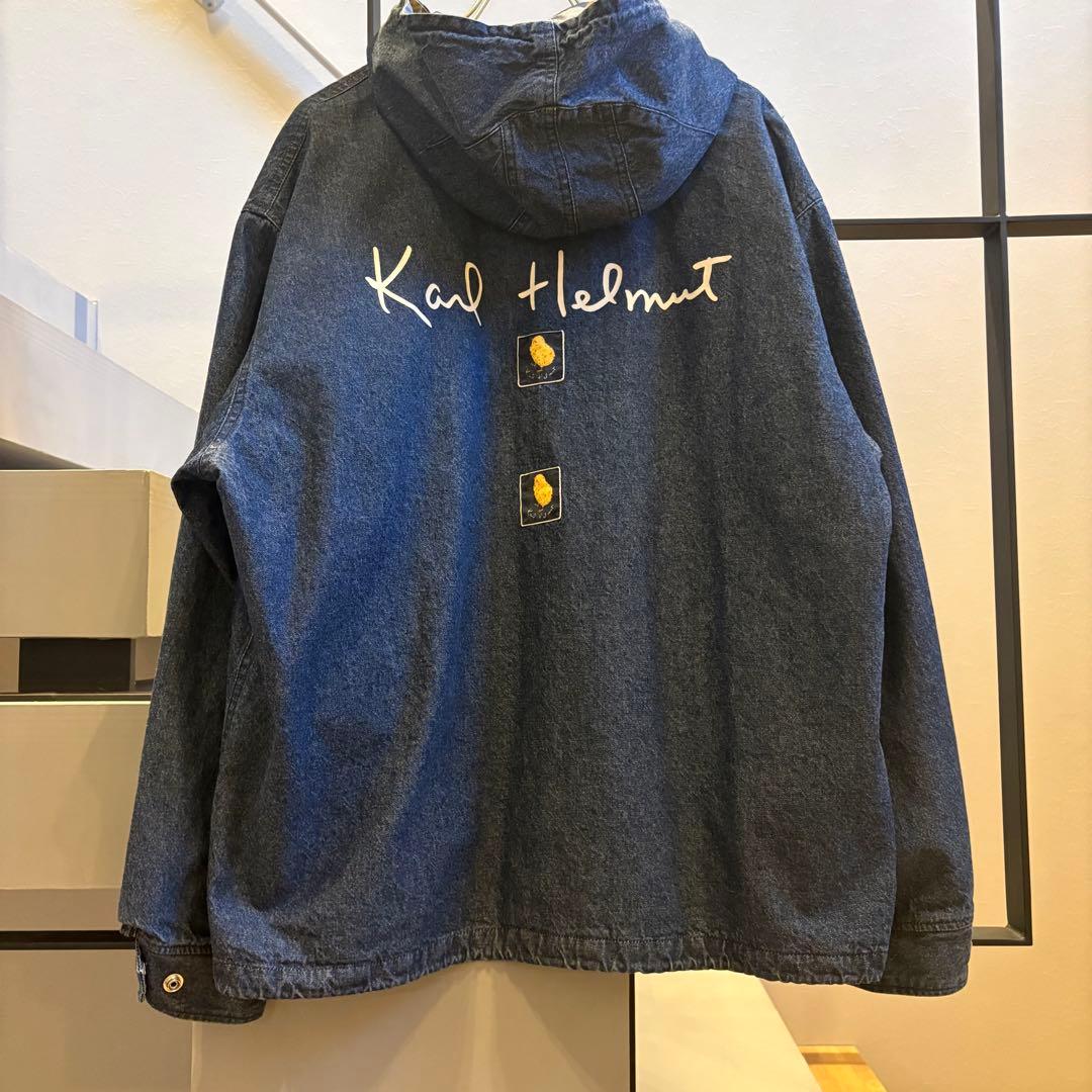 Karl Helmut デニムパーカー　ヒヨコ　ワッペン　刺繍　ピンクハウス