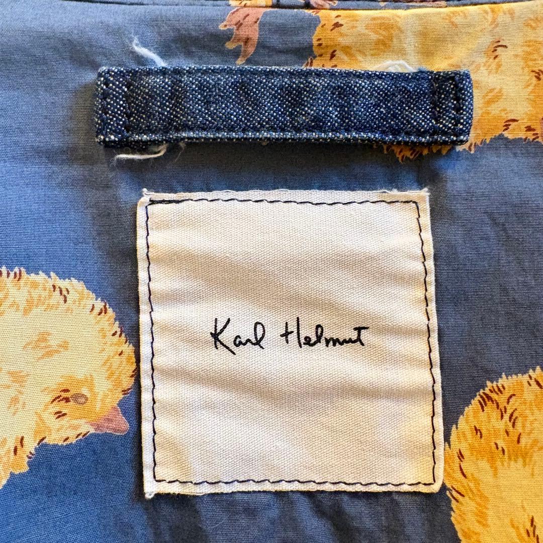 Karl Helmut デニムパーカー　ヒヨコ　ワッペン　刺繍　ピンクハウス