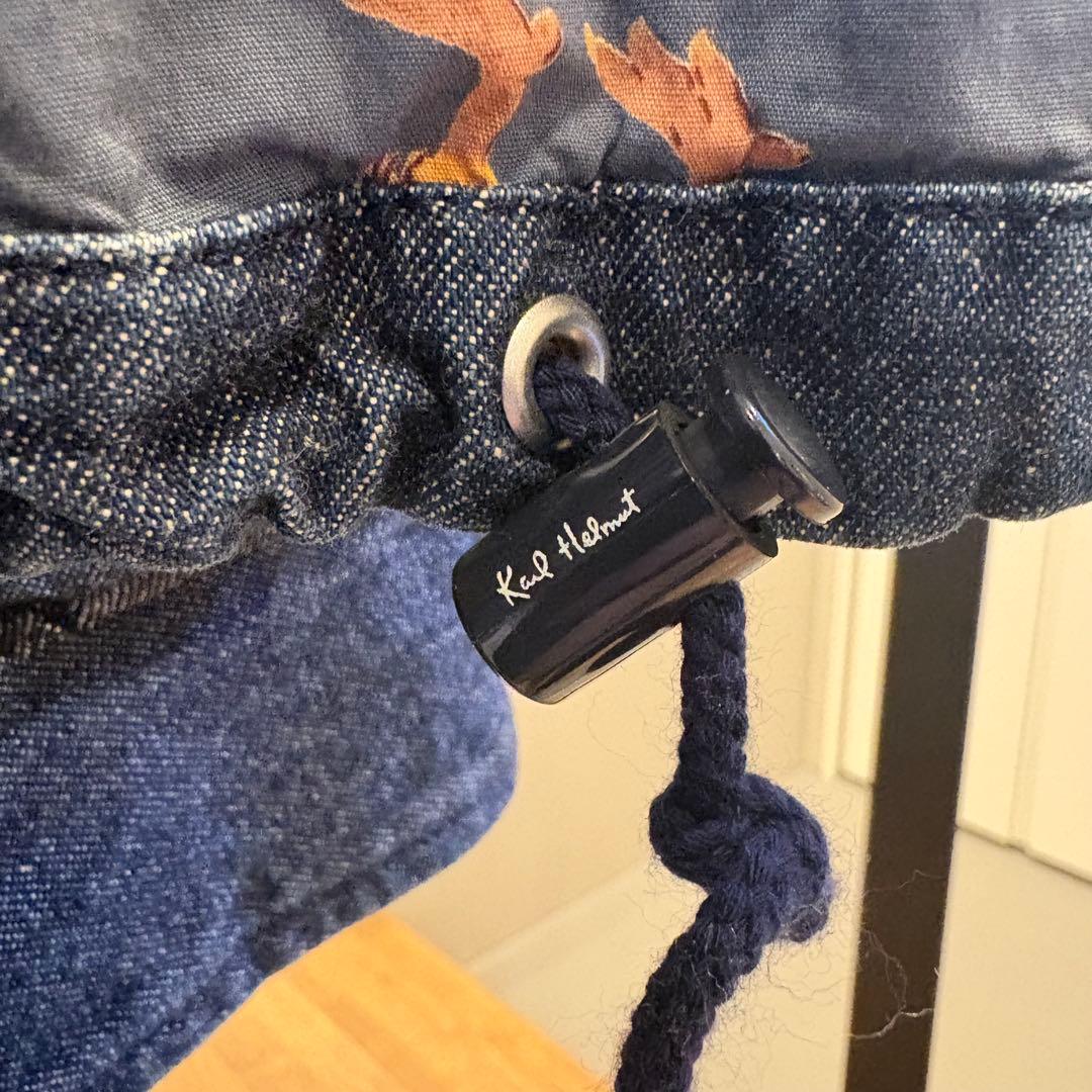 Karl Helmut デニムパーカー　ヒヨコ　ワッペン　刺繍　ピンクハウス