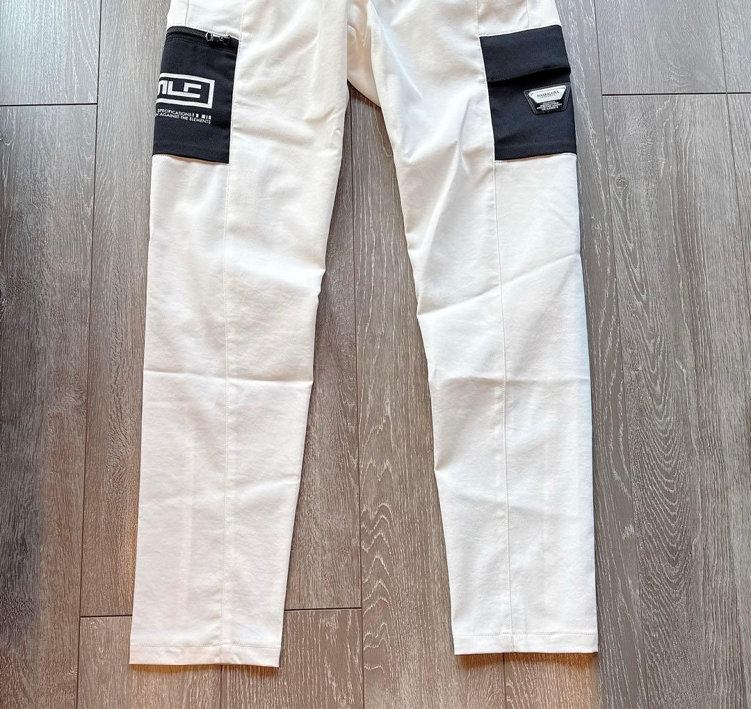 【美品】MARK&LONA パンツ ボトムス 白 CODE スウェット