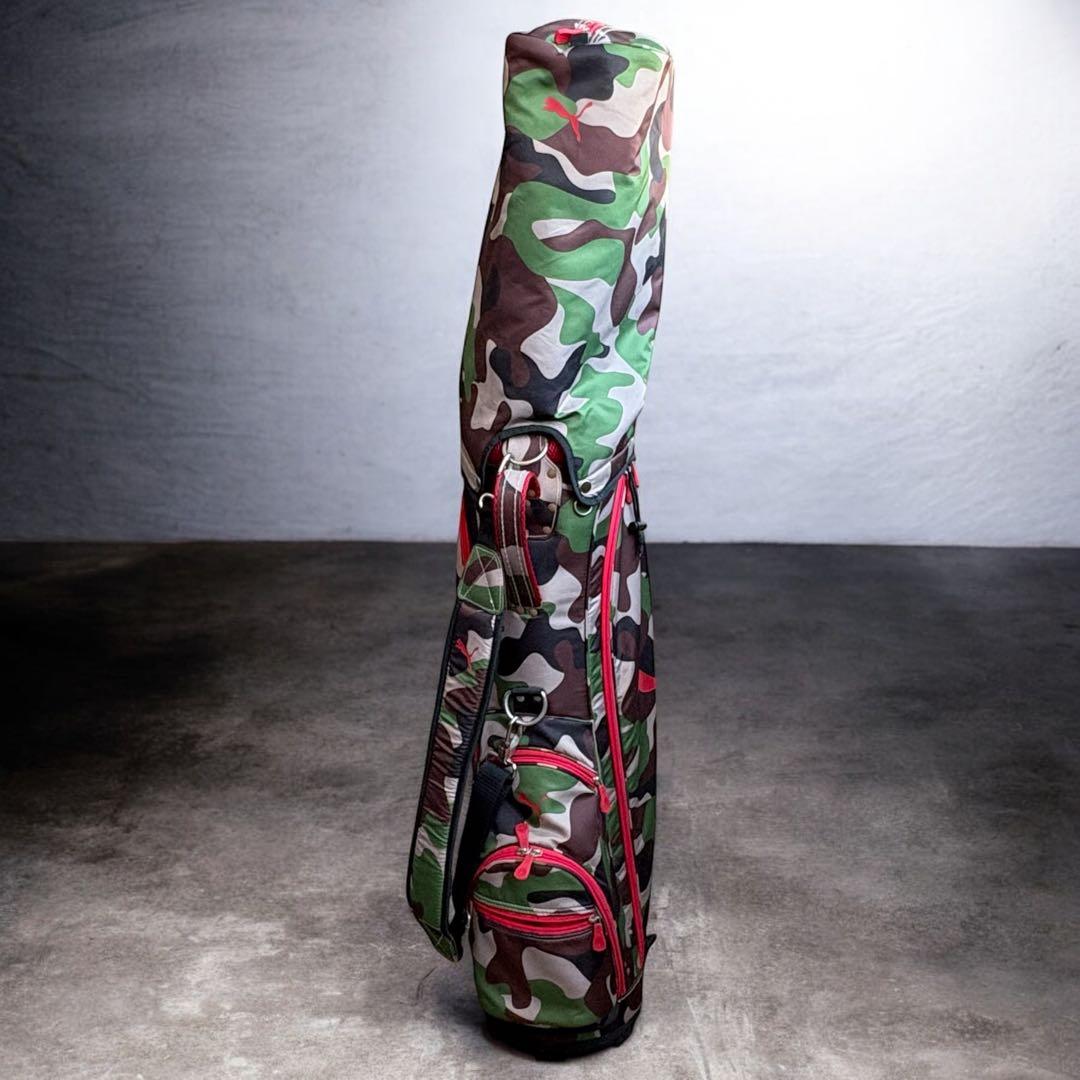 大人気‼️プーマ　迷彩 ゴルフキャディバッグ　キャディバック　ユニセックス