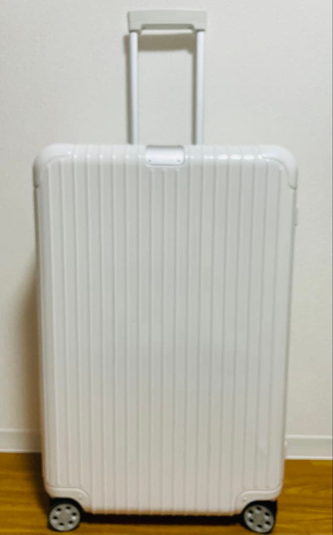 『美品 』リモワ エッセンシャル チェックインL 85L 4輪 TSAロック 白