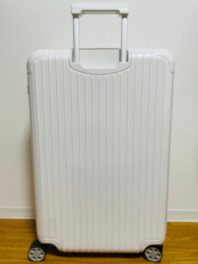 『美品 』リモワ エッセンシャル チェックインL 85L 4輪 TSAロック 白