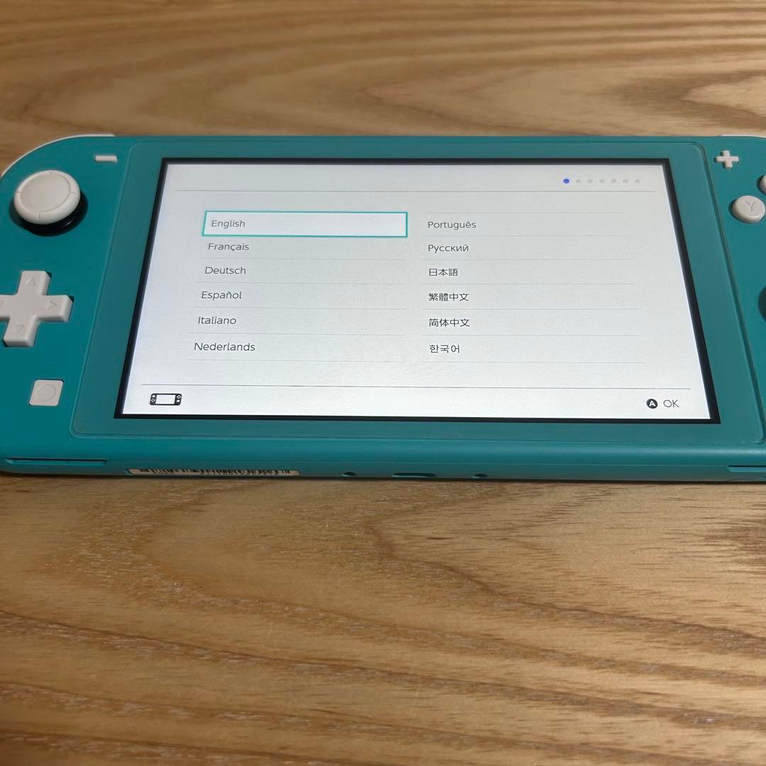 Nintendo Switch lite ターコイズ 純正ACアダプター