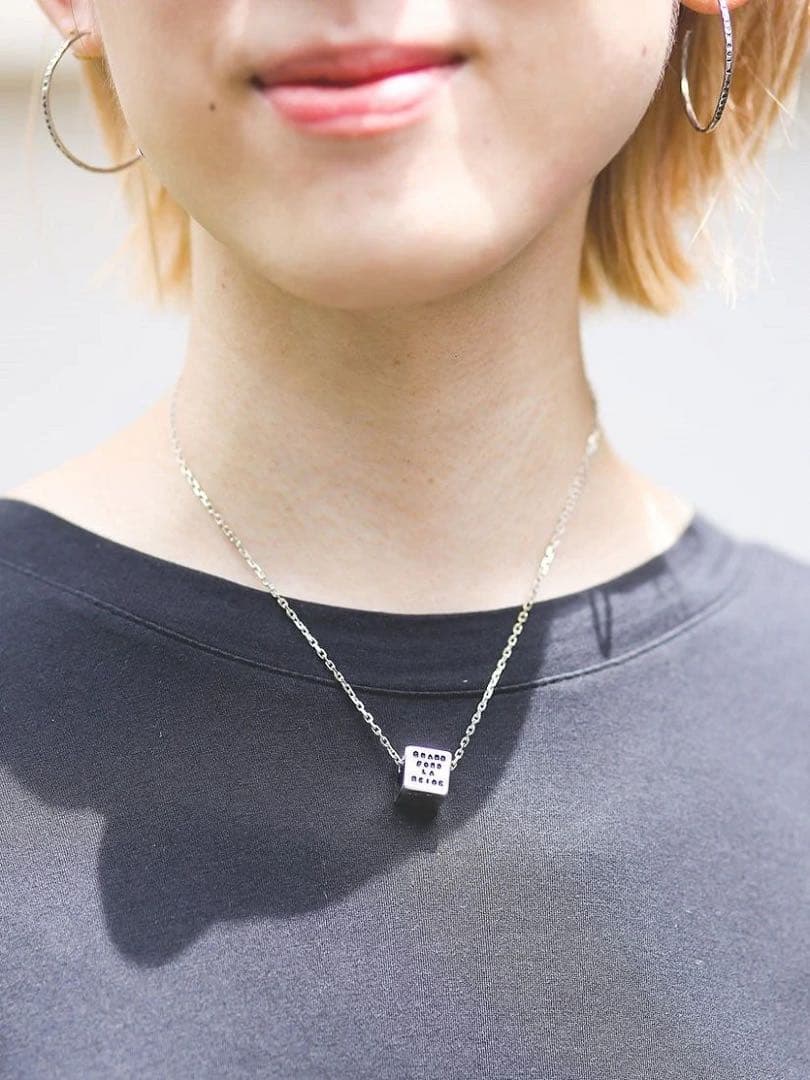 SERGE THORAVAL　雪解け　シルバーネックレス