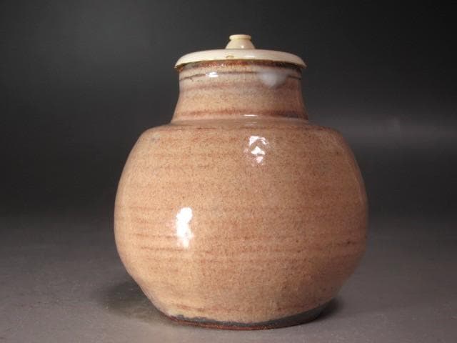 ☆　大野瑞峰　茶入　裏千家　十五代　鵬雲斎の花押がございます☆y574