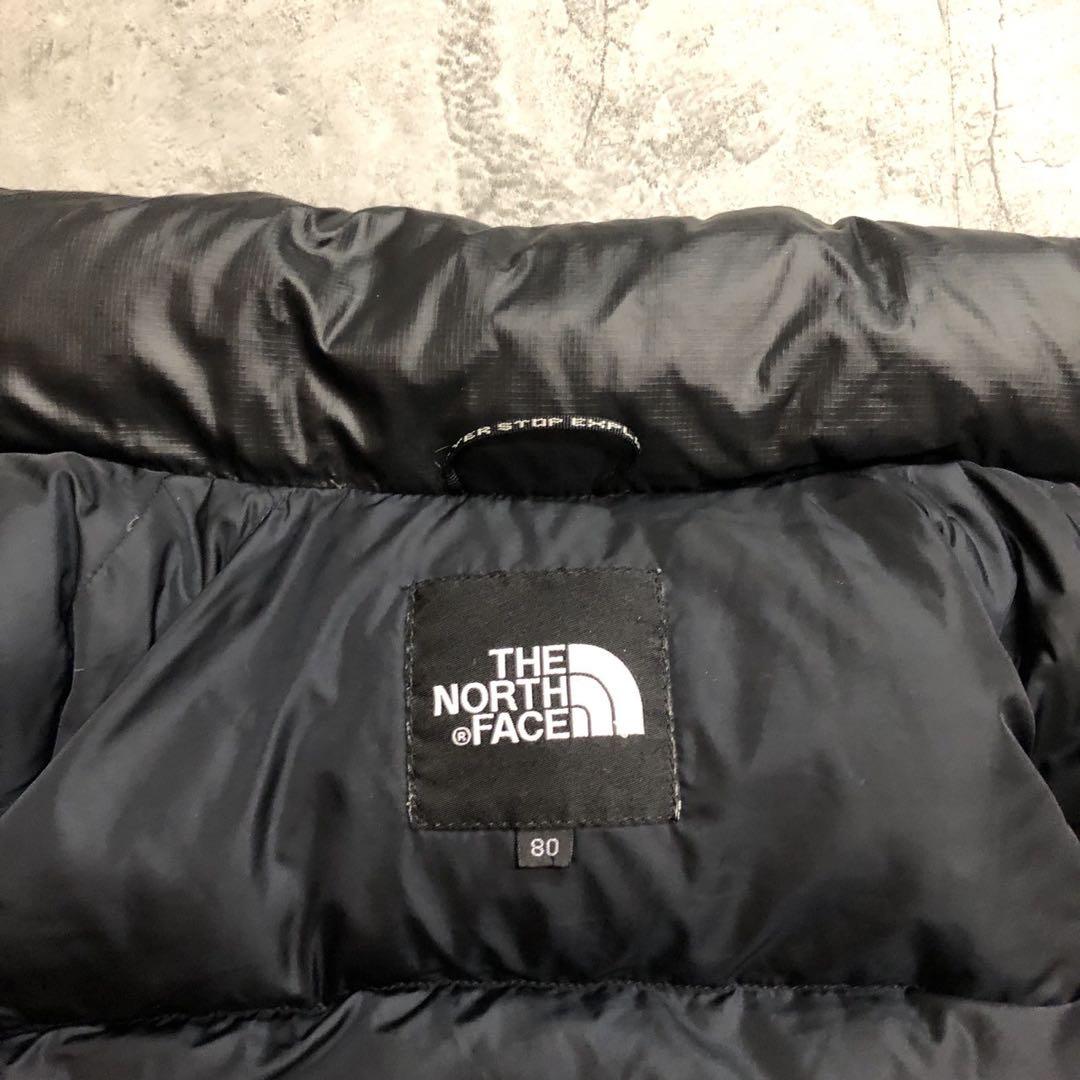 美品　ザノースフェイス　700フィル　ヌプシ　ダウンベスト　ブラック　S