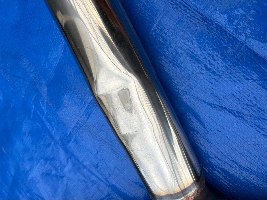 IS250取外 チタン風カスタムマフラー