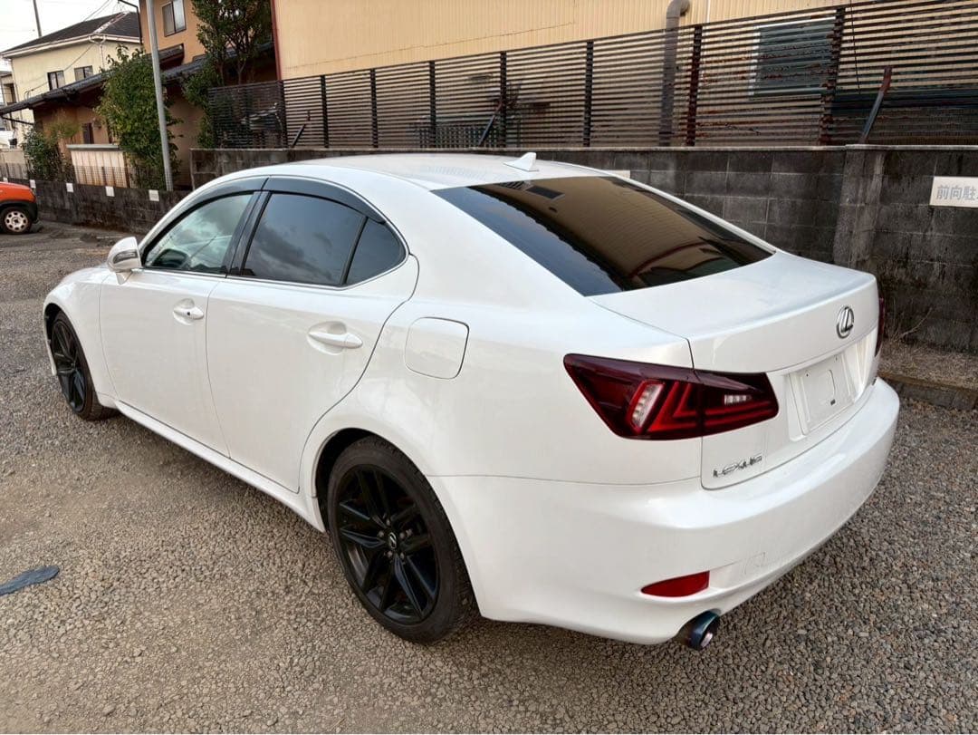 IS250取外 チタン風カスタムマフラー