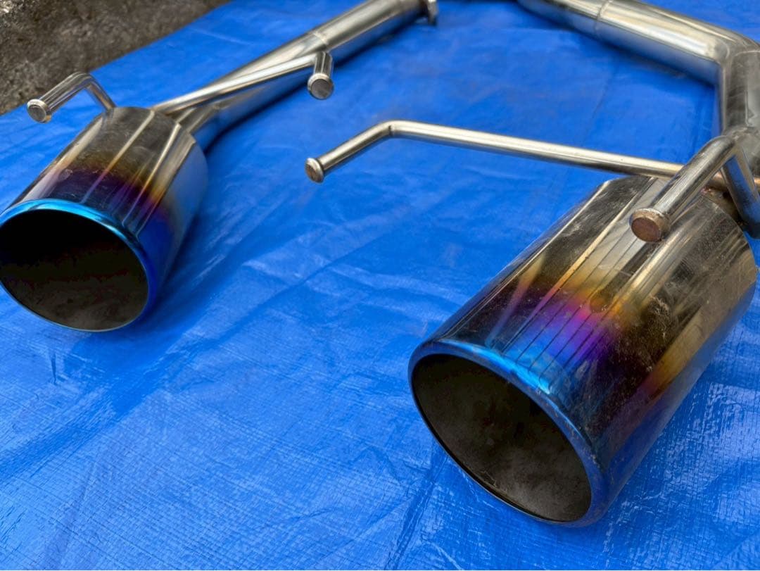 IS250取外 チタン風カスタムマフラー