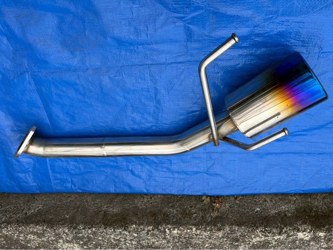 IS250取外 チタン風カスタムマフラー