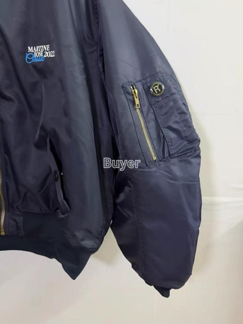 Martine Rose ボンバー リバーシブル ロゴ入り ジャケット