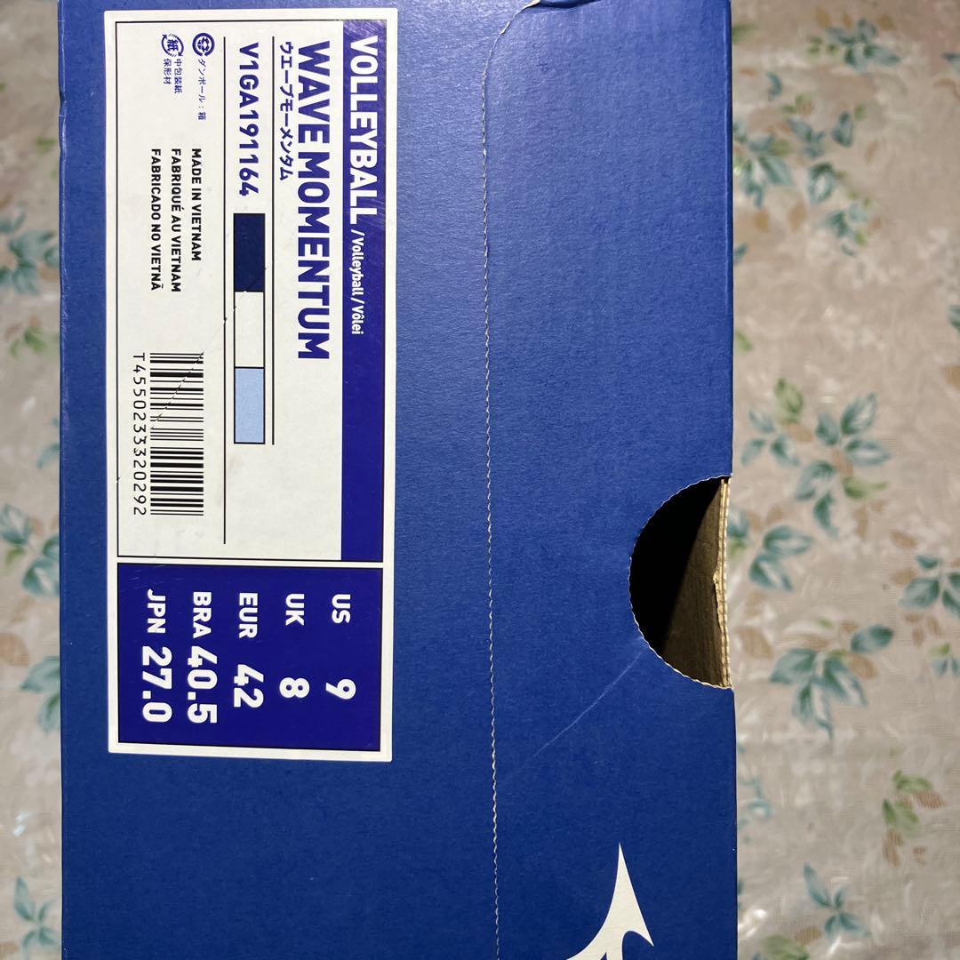 MIZUNOバレーボールシューズ。