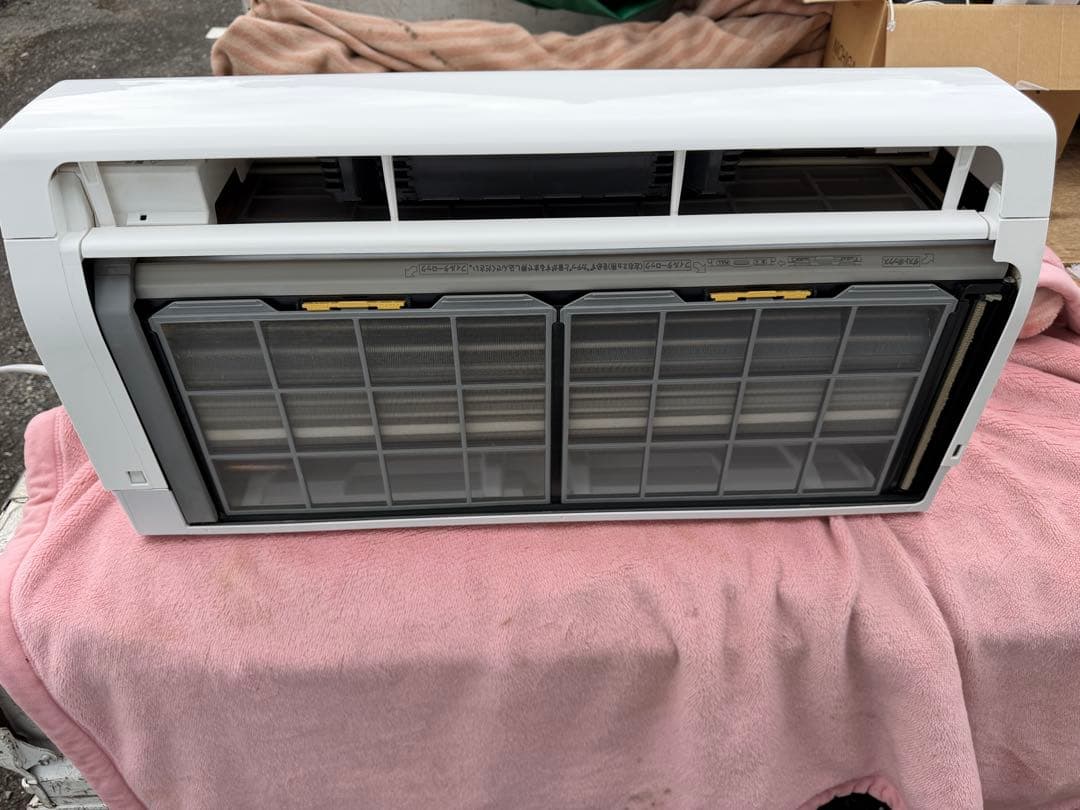 2023年製 23畳用 日立 お掃除エアコン 7.1kw ステンレス白くまくん