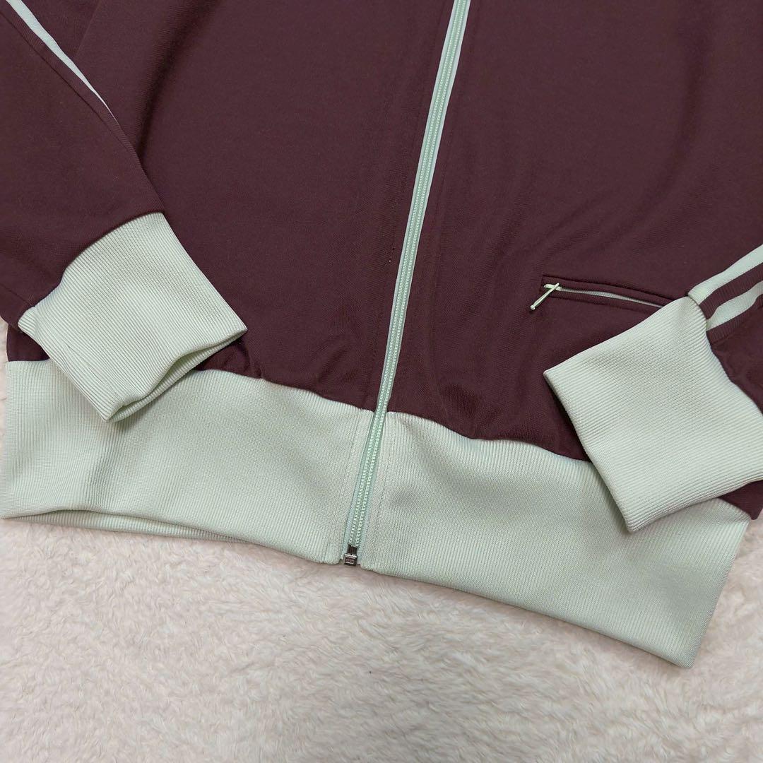 ✨希少✨adidas ワールドマーク　トラックジャケット　セットアップ　マールン