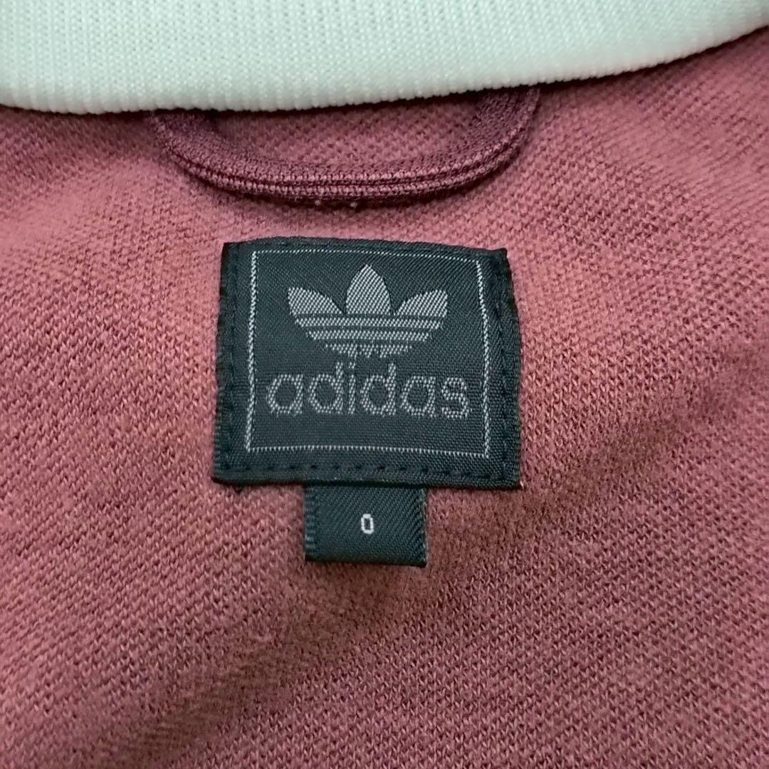 ✨希少✨adidas ワールドマーク　トラックジャケット　セットアップ　マールン