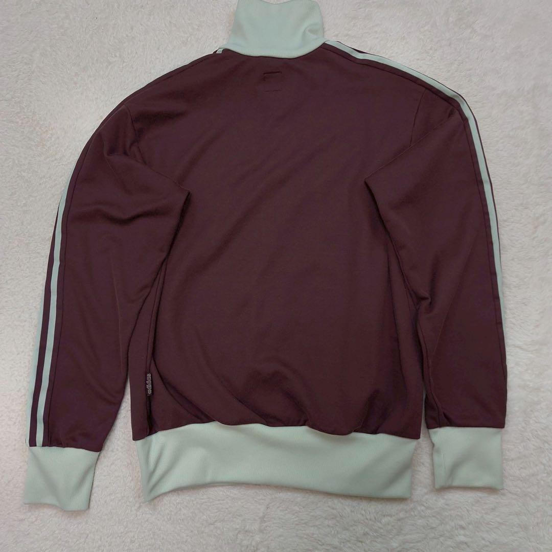 ✨希少✨adidas ワールドマーク　トラックジャケット　セットアップ　マールン