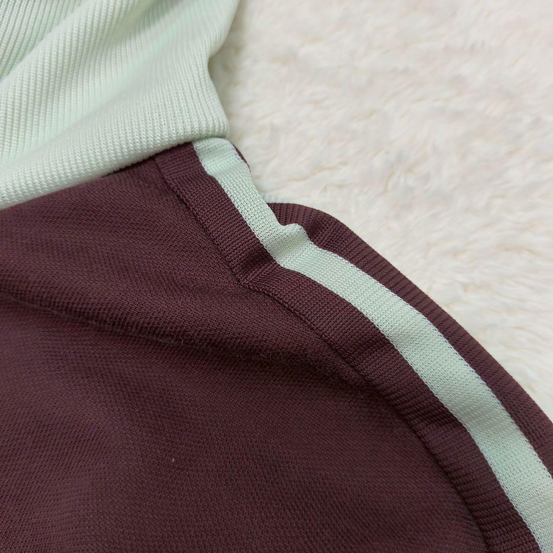 ✨希少✨adidas ワールドマーク　トラックジャケット　セットアップ　マールン