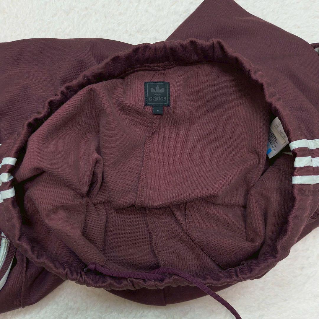 ✨希少✨adidas ワールドマーク　トラックジャケット　セットアップ　マールン